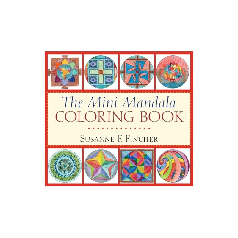 The Mini Mandala Coloring Book
