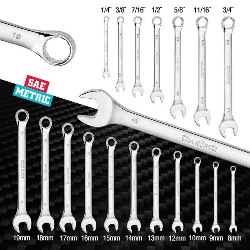 DURATECH 149 PC Mechanic Ratchet Socket Wrench Hex Key Sets