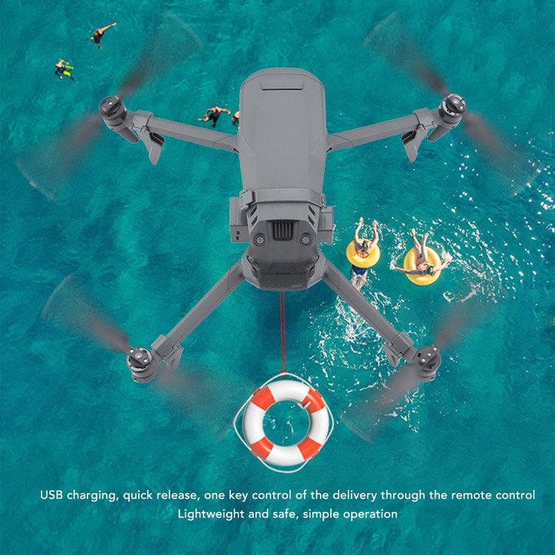 Drone Thrower RC Drone Airdrop System Payload Delivery Remote Dispenser