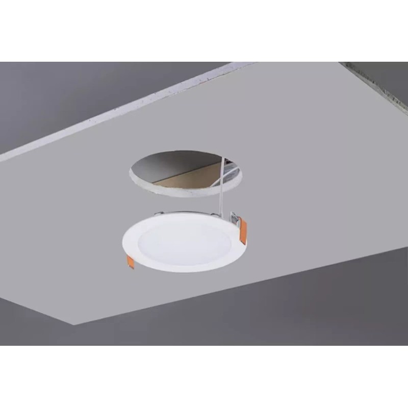 TRENZ THINLed Recessed Lighting 6" Round Steel Pre MOUNTING PLATE