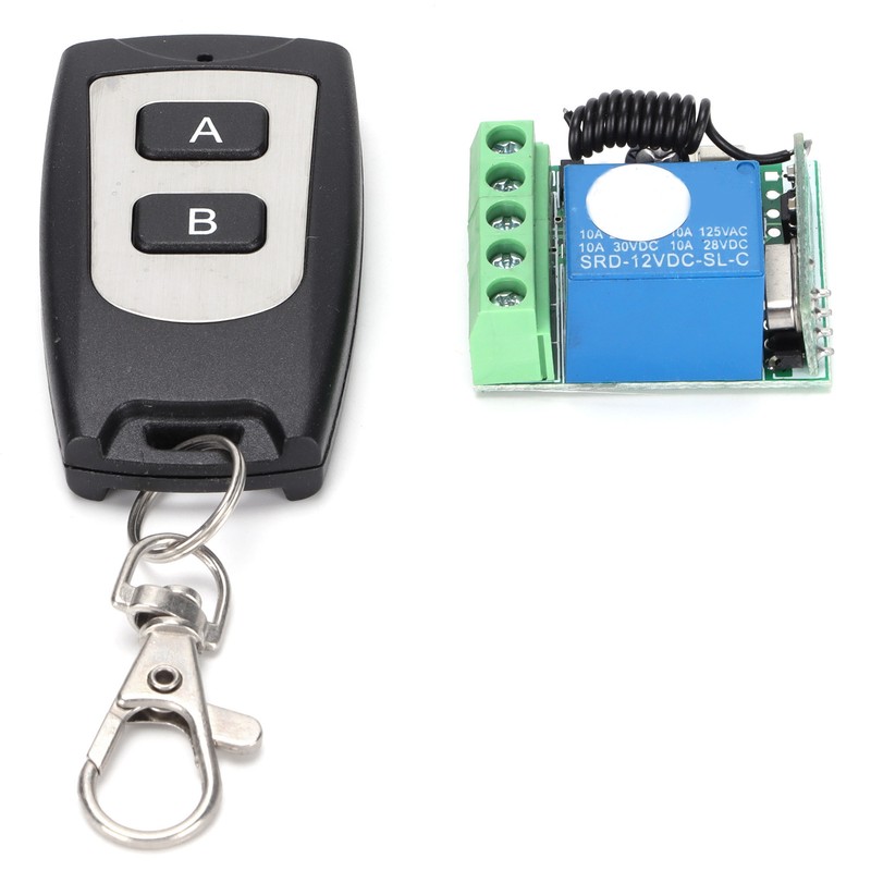 Wireless Remote Control Switch Transmitter Receiver SingleChannel Learning Wireless Control