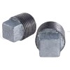 Unbranded 1/4" MIP Galvanized Malleable Iron Plug with Square Head