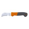 Edward Tools Electrician Curved Blade Knife - Lockback Folding Design