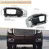 ZJUSDO Fog Light Bezels Compatible with GMC Yukon & Yukon