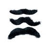 Fat-catz-copy-catz Pack of 12 novelty moustaches, suitable for all ages
