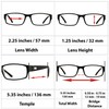 Reading Glasses - 9504HP - 3 Pack - Black -