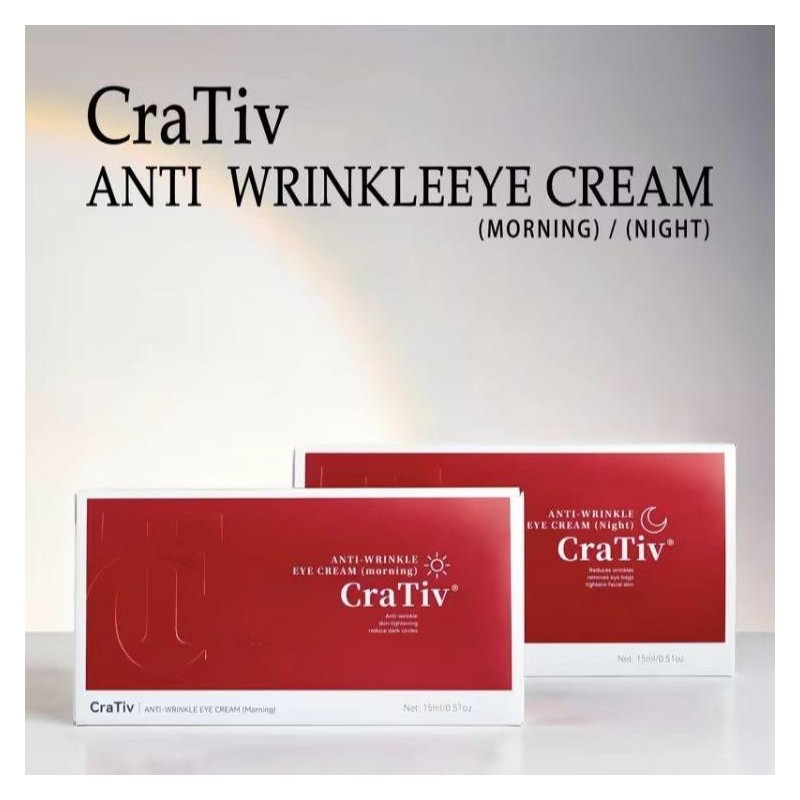 Crativ Anti-Wrinkle Eye Cream (morning),15ml/0.51oz(morning)