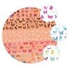 FRCOLOR 10pcs Butterfly Nail Art Stickers Nail Wraps Decals for