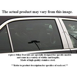 QAA is Compatible with 2002-2006 Toyota Camry 6 Piece Stainless Pillar Post Trim PP22131