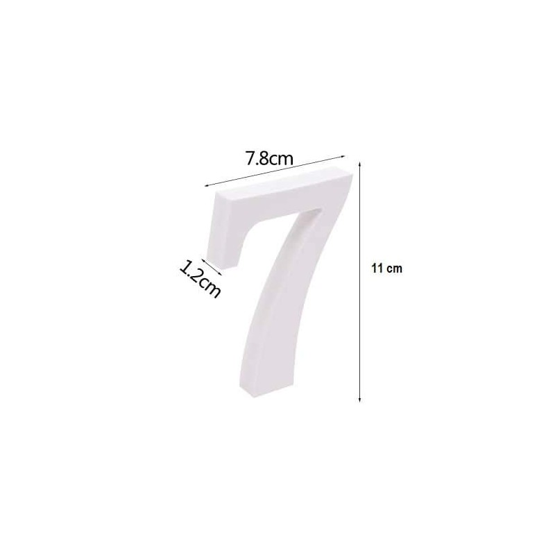 CABLEPELADO Decorative Wooden Letter R 11 cm White