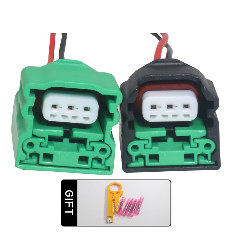 2PCS Connector Harness Plug Replacement Compatible with Nissan Infiniti Camshaft