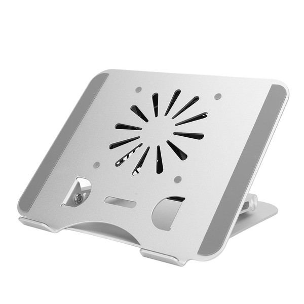 Wisoqu Laptop Cooler Stand, 17in Elevatable Foldable Laptop Cooling Pad