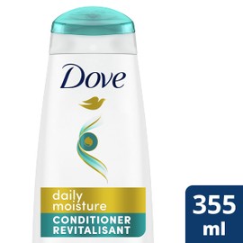 Dove Daily Moisture Conditioner with Bio-Nourish Complex moisturizes and nourishes dry hair 355 ml