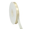 Ivory Ribbon 3/8 Inch x 50 Yards Satin Ribbon Continuous,