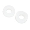 2pcs Finger Cupping Therapy Cups with Silicone Flat Elbow Rings