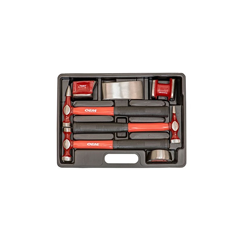 OEMTOOLS 25924 Body Tool Set, Hammer and Dolly Kit, Car