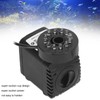 Submersible Fountain Pump With LED Light Water Pump Light for