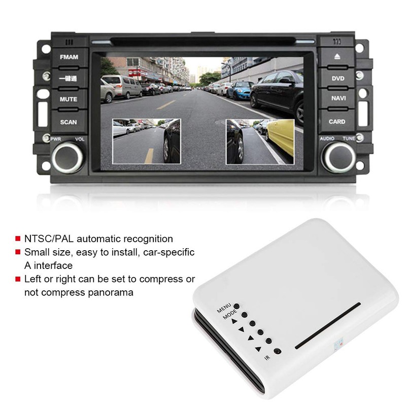 4 Channel Video Splitter CCTV Video Quad Splitter Switch Camera