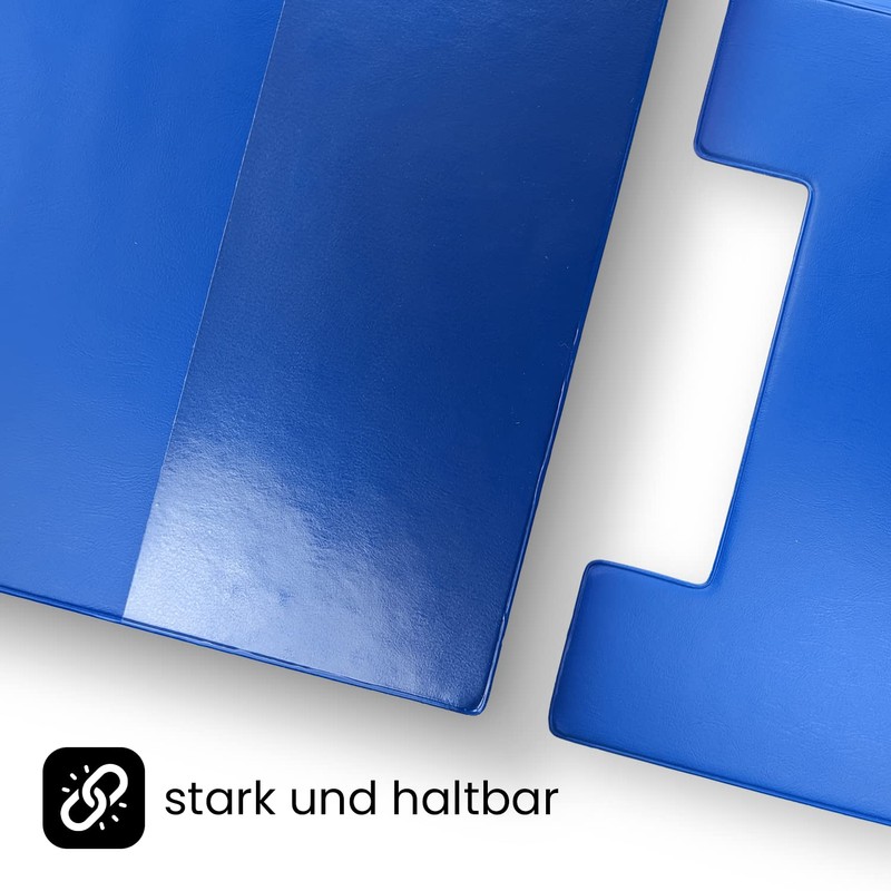 Netuno 1 x Clipboard Folder A4 with Clip Blue Clipboard