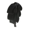 VINGTAINE H-935-BK Ribbon, Banana Clip, Satin, Thin, Medium, Hair Clip,