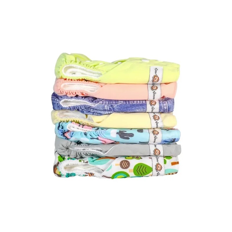 Paquete G Pañales Ecologicos Rollos Toallitas Insertos