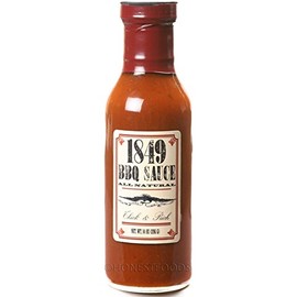 1849 Gluten Free BBQ Sauce, 14 oz (12 Pack)