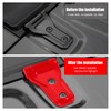 Hoolcar - Cubierta de bisagra para capó del motor, accesorios