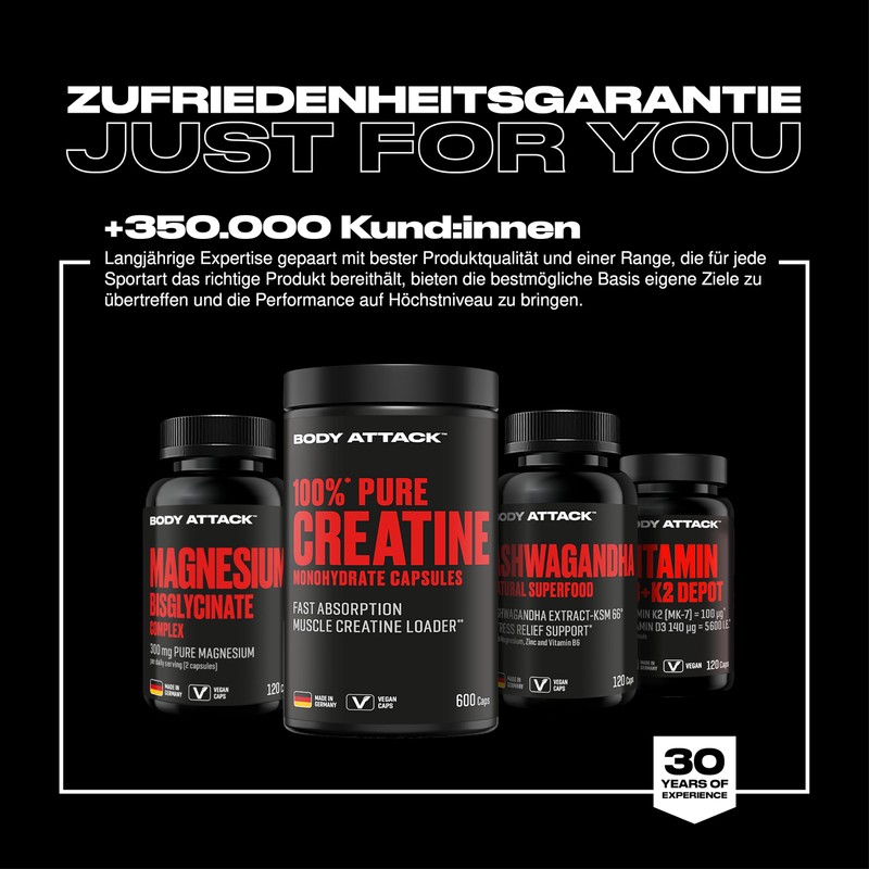 Body Attack Omega 3 + D3 + K2 High Dose