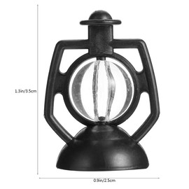 MAGICLULU 30pcs Mini Dollhouse Miniature Lantern Decorative Xmas Tree Hanging Oil Lamp Hanging Kerosene Lantern for Christmas