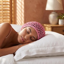 4 Gorros Para Dormir Mujer Redecilla Para El Cabello De Ganchillo Gorro De Malla Tejida Cubierta Para El Cabello Para Dormir Transpirable Ligero Para Moño Viajes Y Uso Nocturno