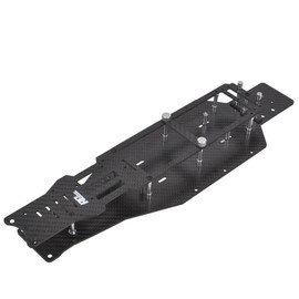 RcAidong Carbon Chassis Low CG Conversion for Traxxas Drag Slash 2WD Slash Mudboss