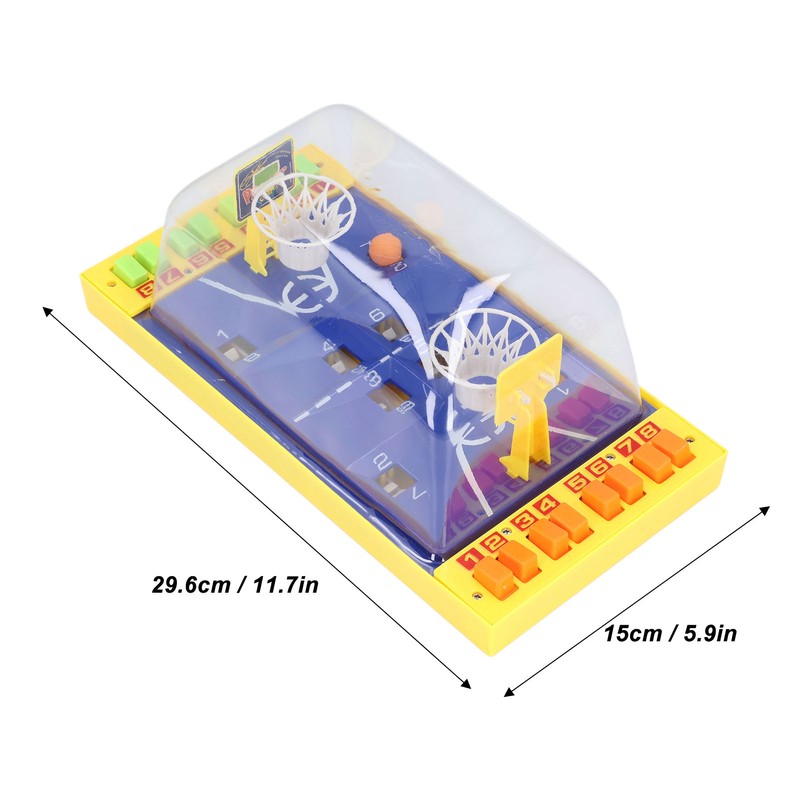 Interactive Basketball Game Toy Improve Finger Dexterity Dual Player Finger