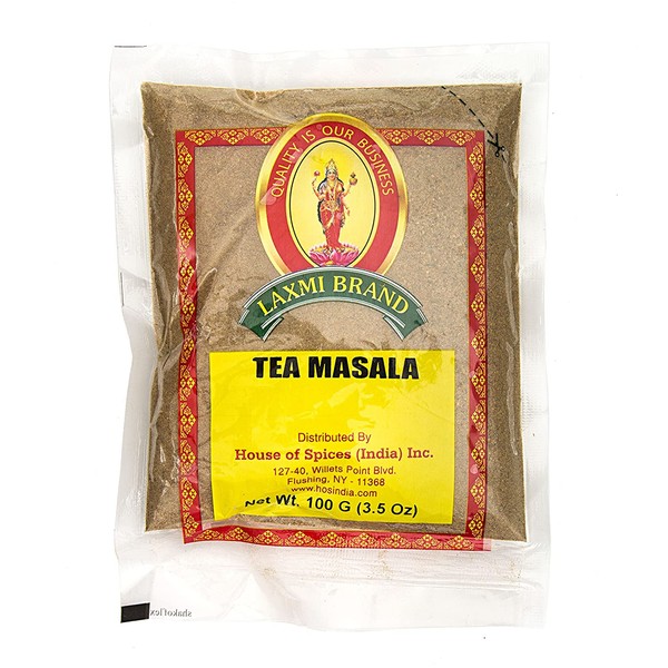 Laxmi Natural Tea Masala - Traditional Indian Tea Masala - 3.5oz (2 Pack)