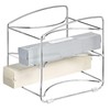 iDesign Classico Kitchen Organizer Rack for Aluminum Foil, Sandwich Bags,