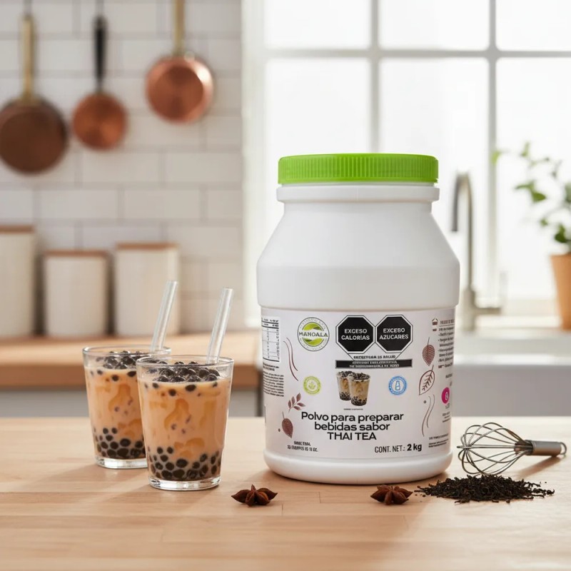 Base Mandala Thai Tea - 2kg Para Frappe Y Latte