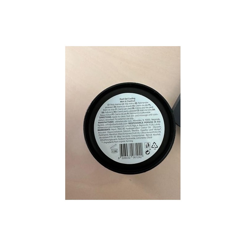 Refreshing Foot Cream Mint & Chestnut 50ml