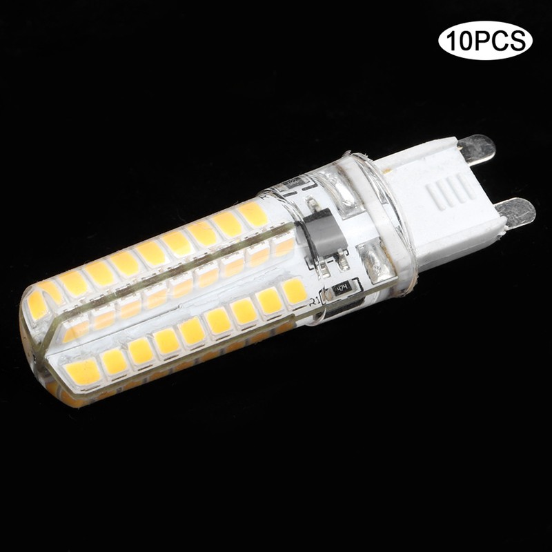 10Pcs G901052 1.5W Mini Silicone Bi‑Pin LED Light Bulb Kit