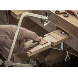 SE 2-in-1 Professional Jeweler's Saw Frame with 144 Assorted Saw Blades - 81973SB2