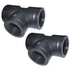AERZETIX - C51498 - Set of 2 - Compression Fitting