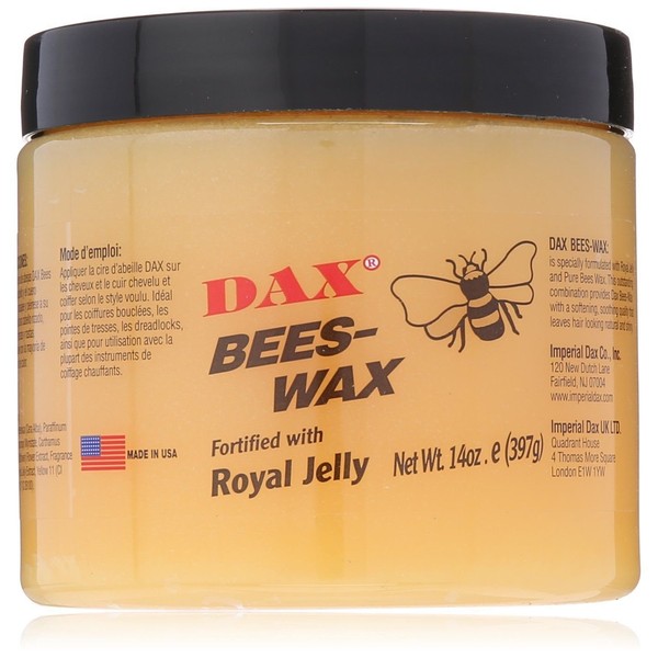 Dax Bees Wax Fortified With Royal Jelly - 14 Oz (pack of 3)