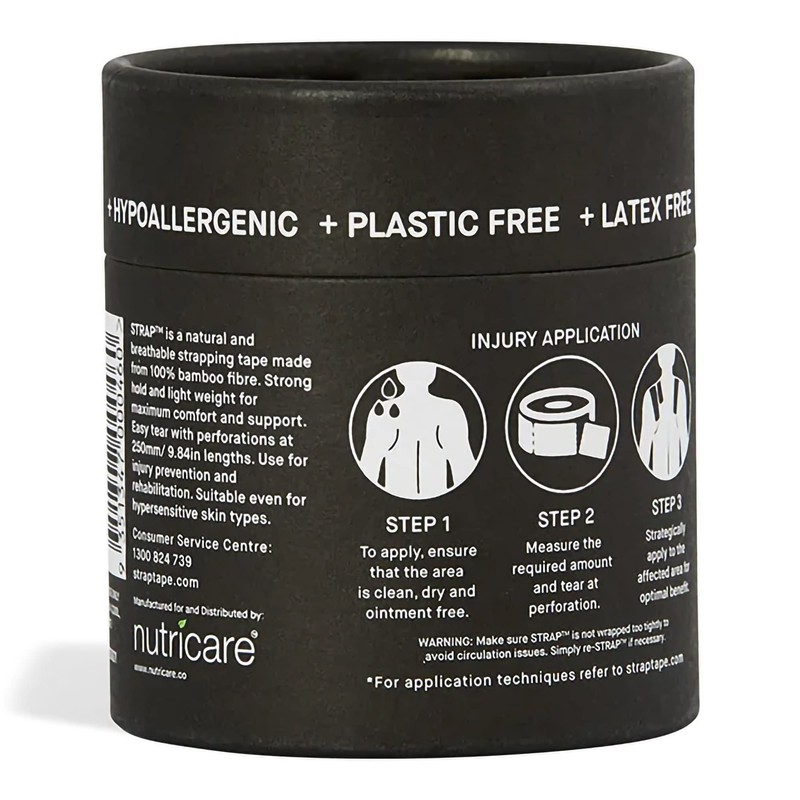 STRAP Athletic Tape 1.97 Inch X 5-1/2 Yard STRBLCT, 3