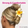 Brushworks Tropical Flower Claw Clips - 3 Pack