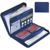 JUNDUN Fireproof Document Organiser - 13 Pockets Expanding File Folder