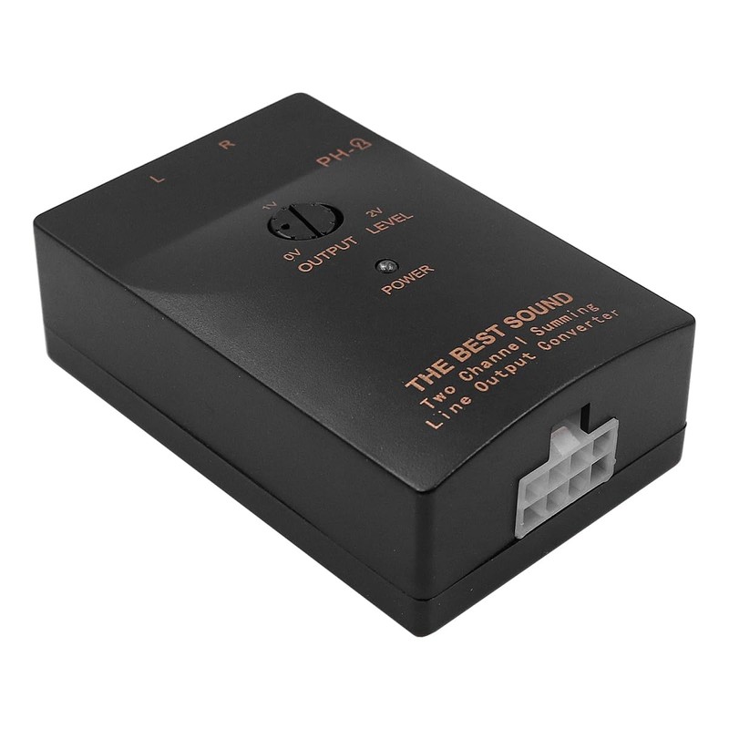 Namvo Car Speaker Cable High to Low Line Input to