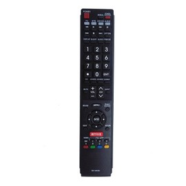 AIDITIYMI GB118WJSA Replace Remote Control fit for Sharp TV GB004WJSA GA935WJSA GA890WJSA GB105WJSA LC-60EQ10 LC-60EQ10U LC-60SQ10 LC-60SQ10U LC-60SQ15 LC-60SQ15U LC-60SQ17 LC-60SQ17U LC-60TQ15