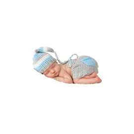 Matissa Newborn Baby Handmade Crochet Knitted Hat Costume Baby Photography Props