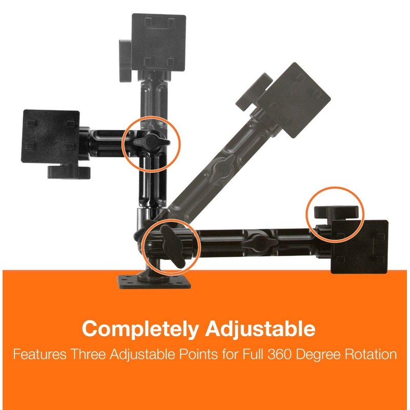 iBOLT IBBZ-33768 TabDock FixedPro 360 - Soporte de Metal Resistente