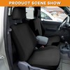 Kistrba Truck Seat Cover Compatible with 1995-2000 Toyota Tacoma, Knitted