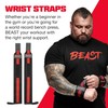 Alpha Designs | 'BEAST' Lifting Wrist Straps | Weightlifting Gym