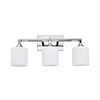 Chloe Lighting Jane Contemporary 3 Light Chrome Bath Vanity Fixture